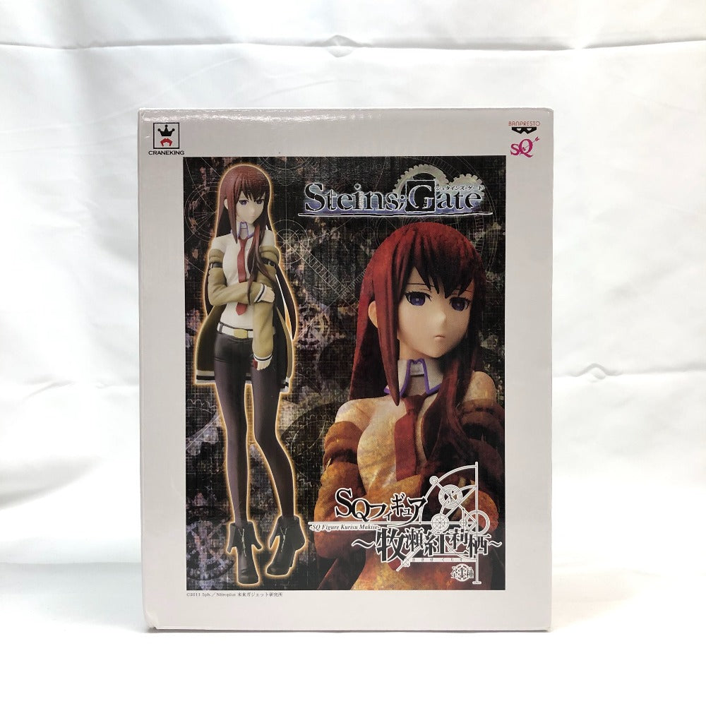 BANPRESTO (バンプレスト) フィギュア 牧瀬紅莉栖 「STEINS;GATE」 SQフィギュア～牧瀬紅莉栖～ 未使用品