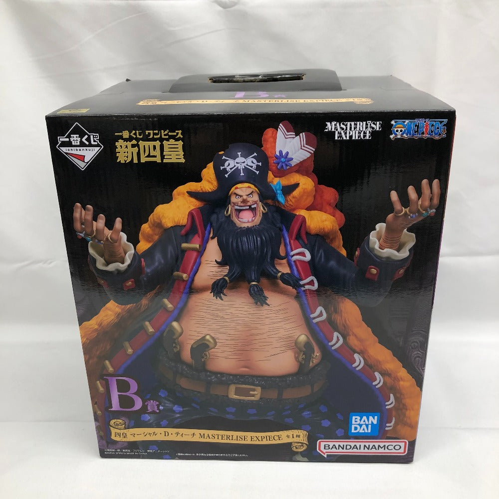 フィギュア 四皇 マーシャル・D・ティーチ 「一番くじ ワンピース 新四皇」 MASTERLISE EXPIECE B賞 フィギュア 未使用品