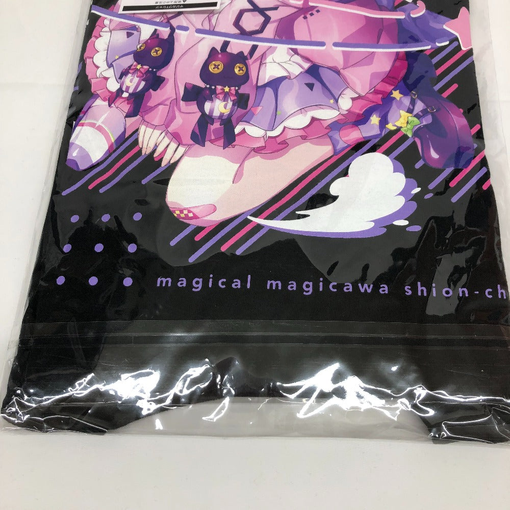 紫咲シオン マジカワTシャツ ブラック フリーサイズ 「バーチャル 