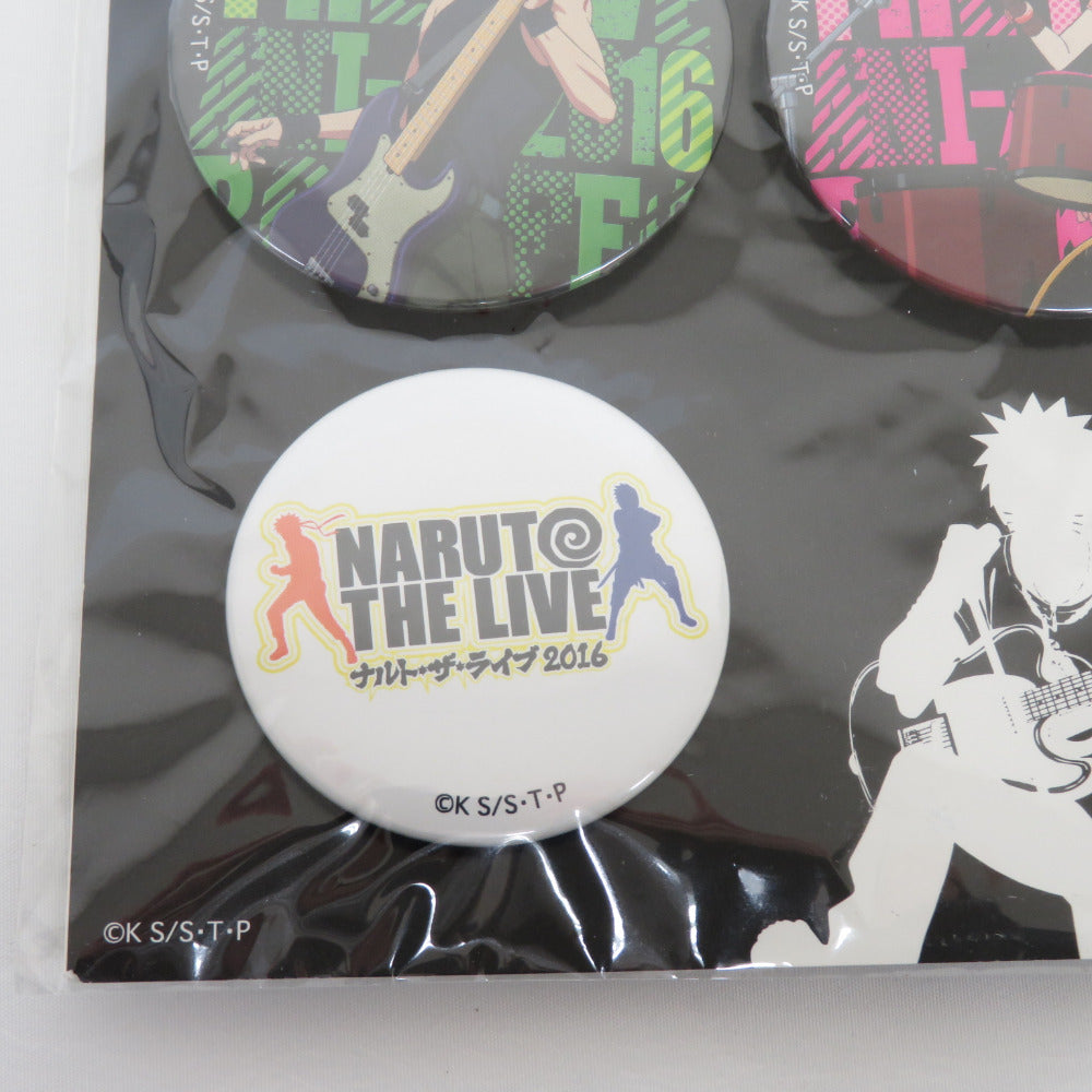 缶バッジ5コセット 「NARUTO THE LIVE 2016」NARUTO疾風伝